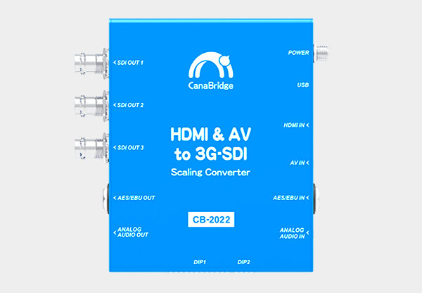 HDMI & AV to 3G-SDI 变频视频转换器