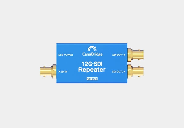 1×2 12G-SDI 信号中继器