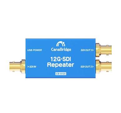 1×2 12G-SDI 信号中继器