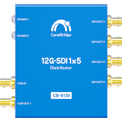 12G-SDI 1×5 带时钟恢复分配放大器